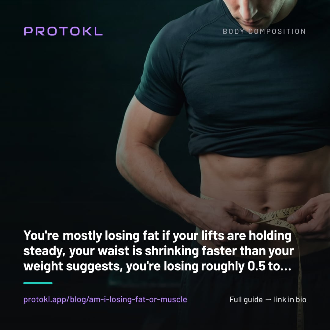 Am I Losing Fat or Muscle? 5 Signs That Actually Tell You — shareable social card
