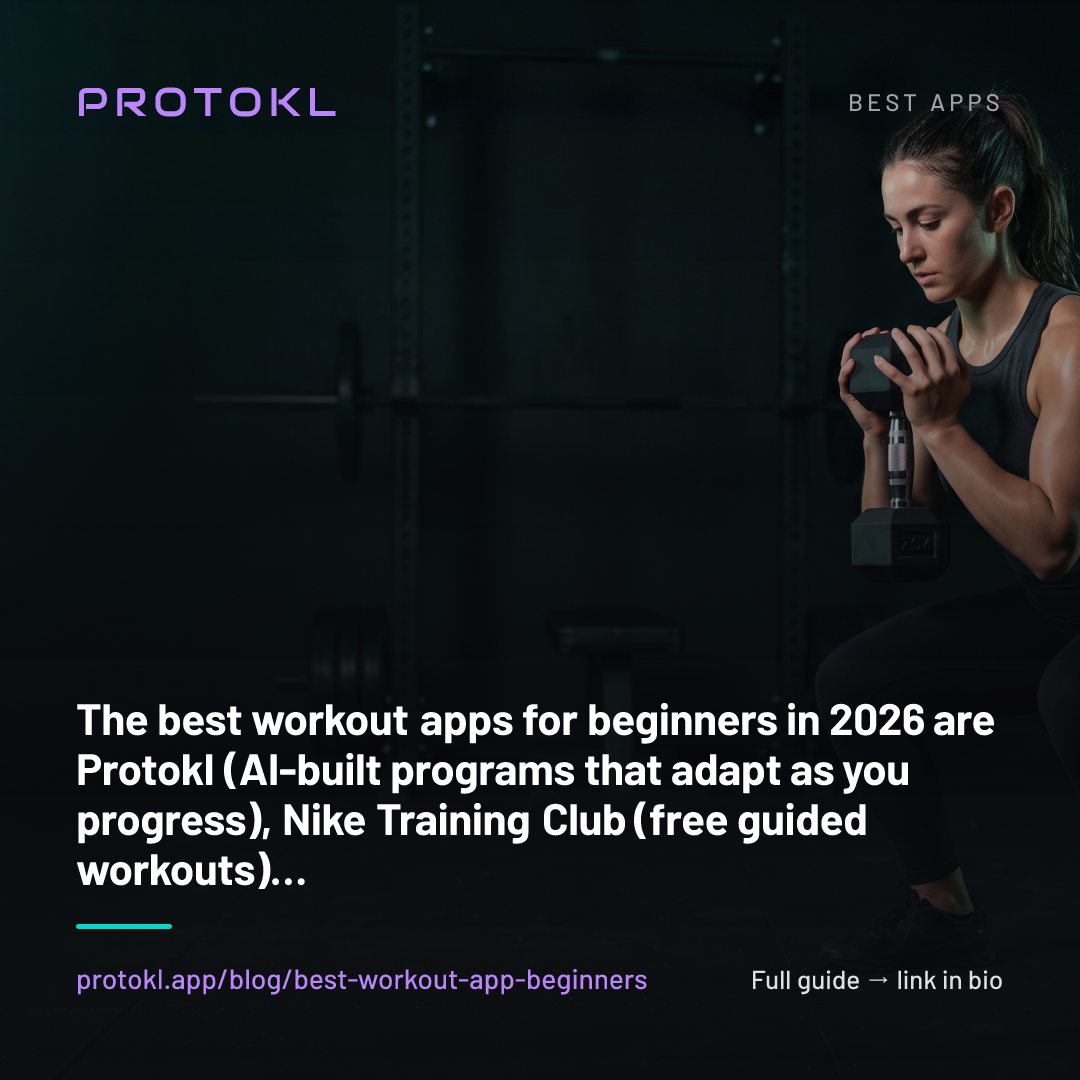 Best Workout Apps for Beginners in 2026 — shareable social card