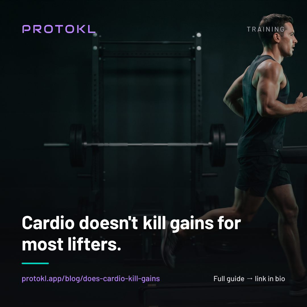 Does Cardio Kill Your Gains? The Interference Effect, Explained — shareable social card