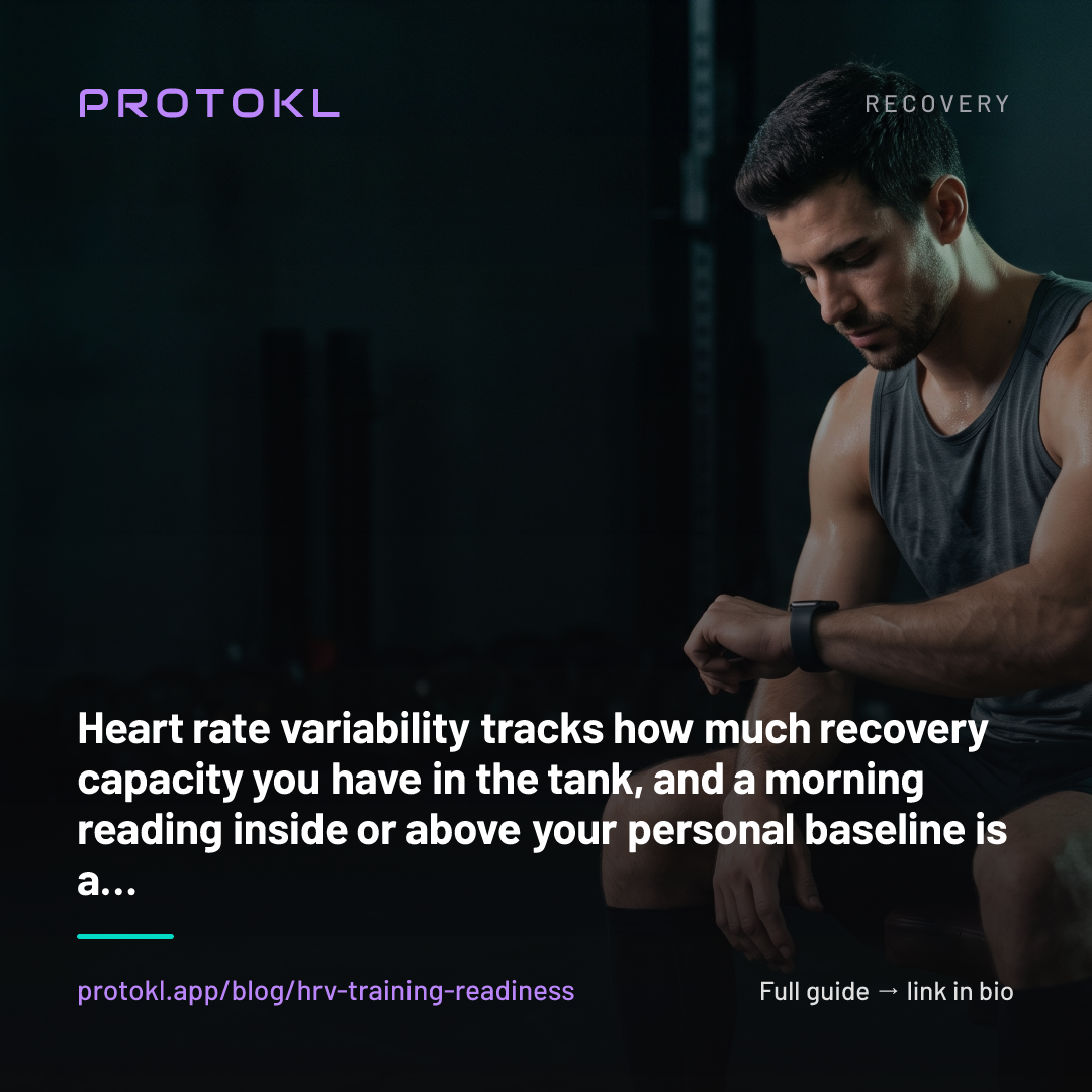 HRV and Training Readiness: How to Know When to Push or Back Off — shareable social card