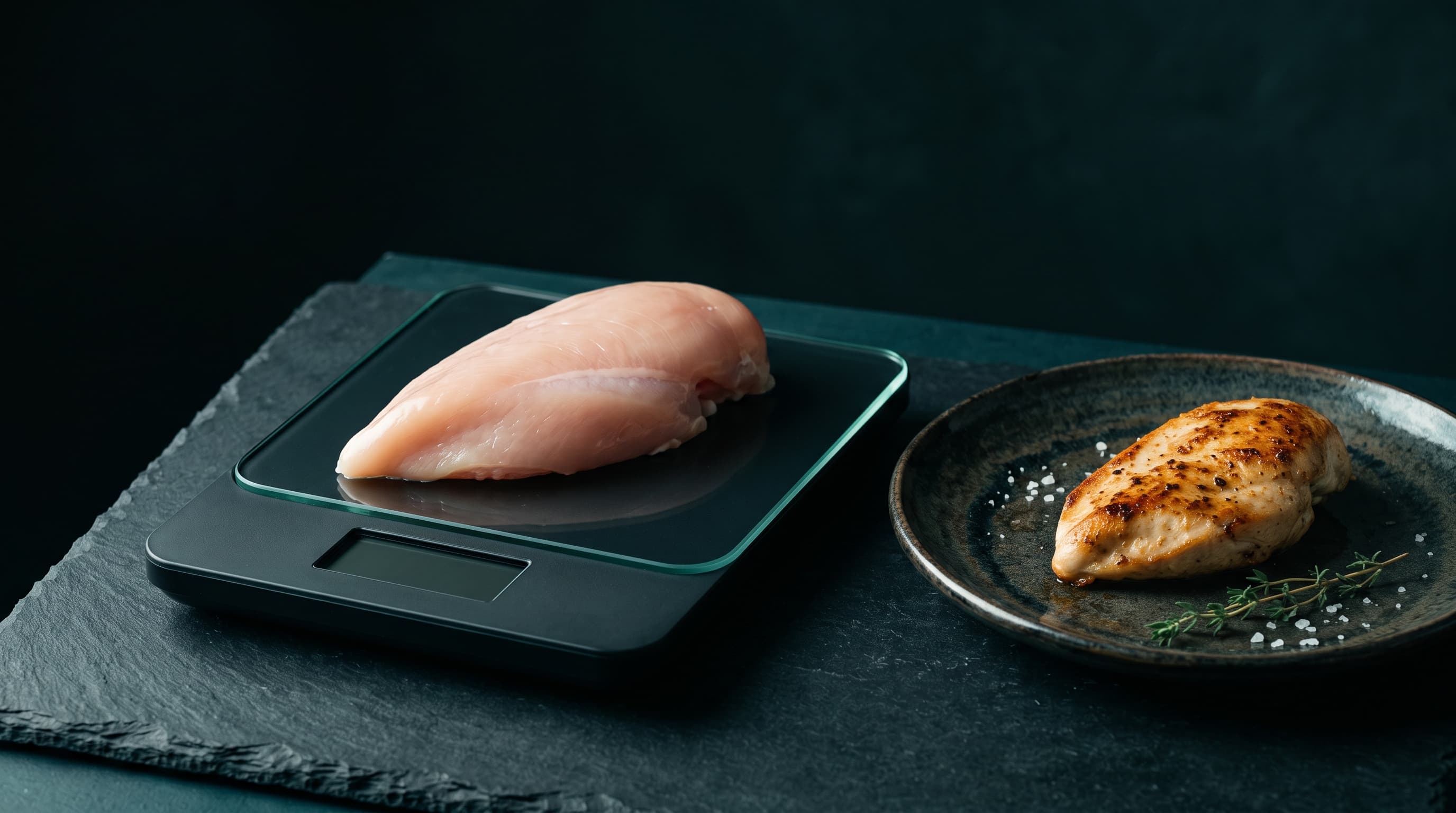 Should You Weigh Food Raw or Cooked? (The Error Costs You 90 Calories a Meal)